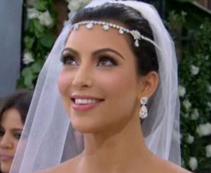 Kim Kardashian Hochzeits-Makeup